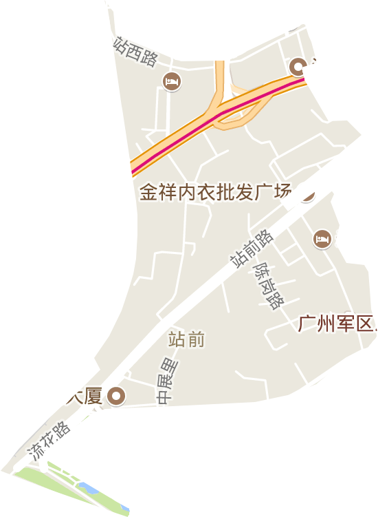 站前街道電子地圖