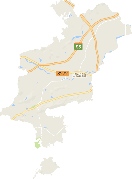 明城鎮電子地圖