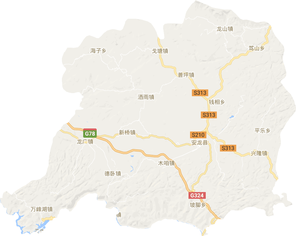 安龍縣電子地圖