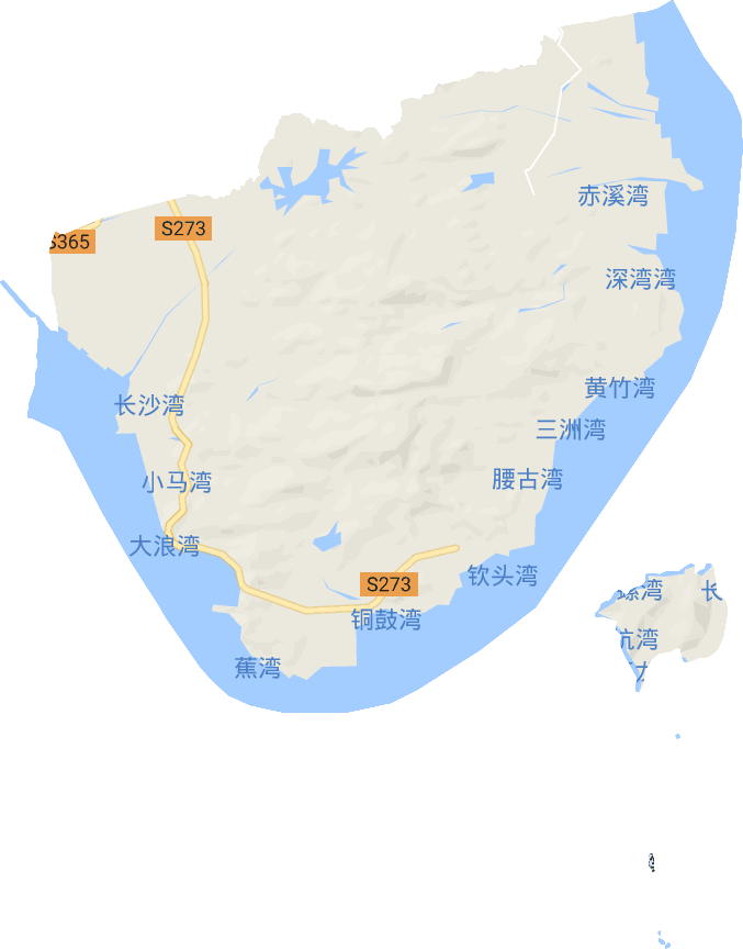 赤溪鎮(zhèn)電子地圖
