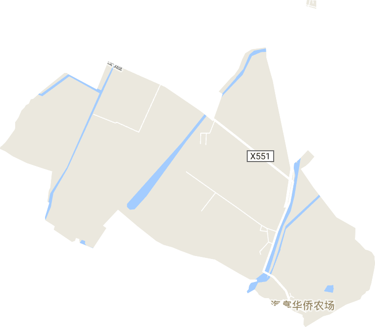 華僑農場電子地圖