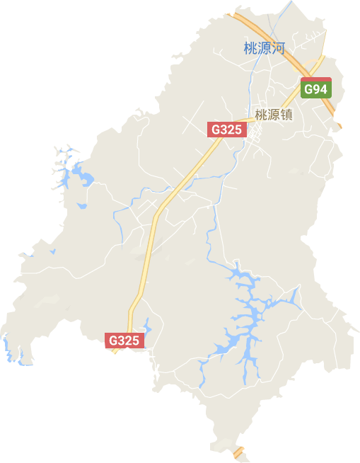 桃源鎮電子地圖