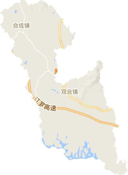 雙合鎮電子地圖