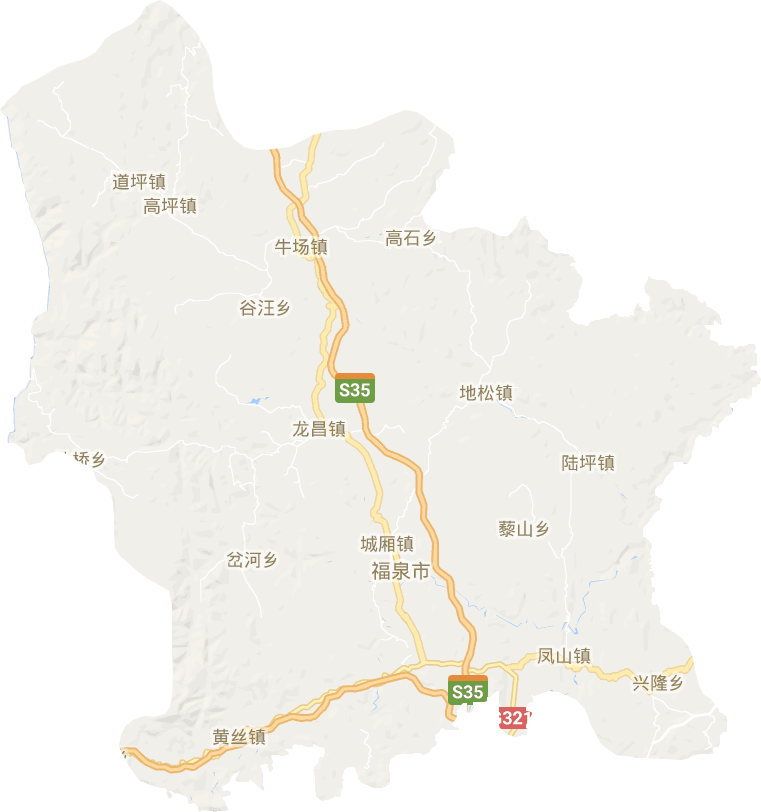 福泉市電子地圖