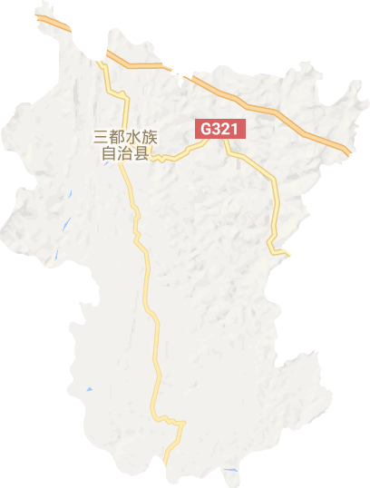 三都水族自治縣電子地圖
