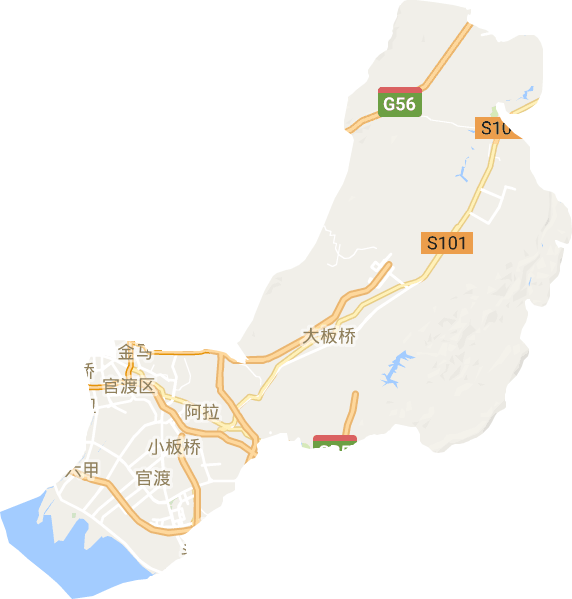 官渡區電子地圖