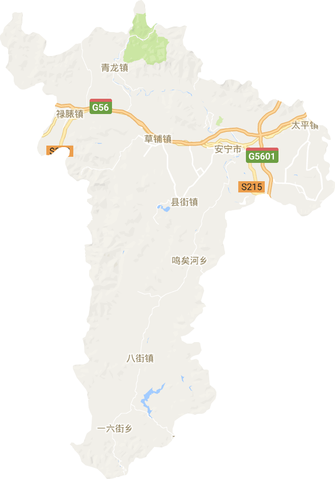 安寧市電子地圖