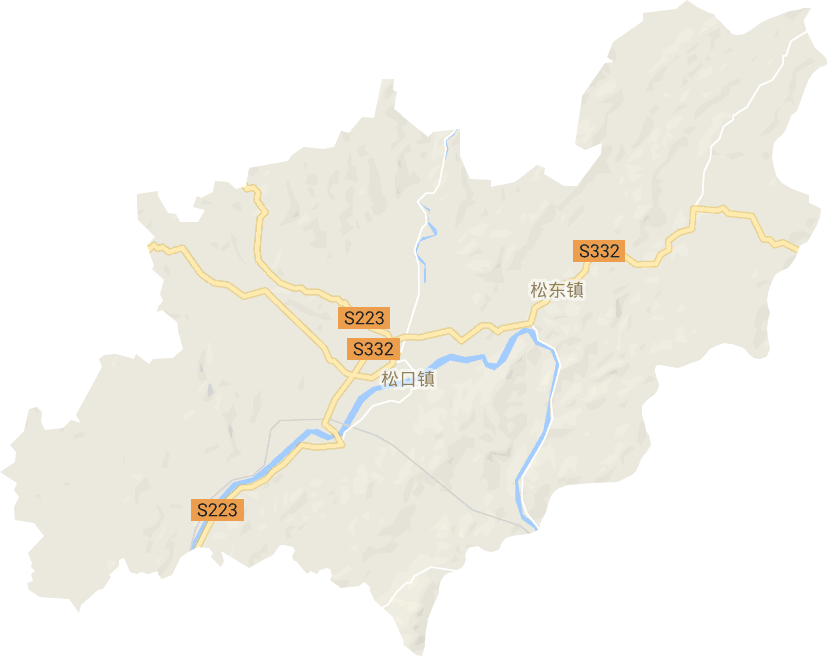 松口鎮電子地圖