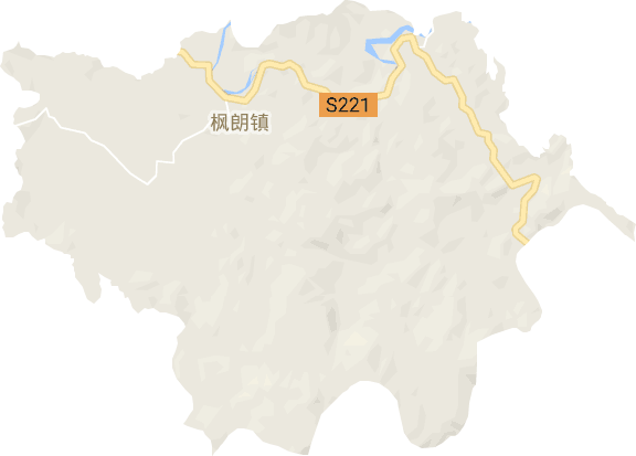 楓朗鎮(zhèn)電子地圖
