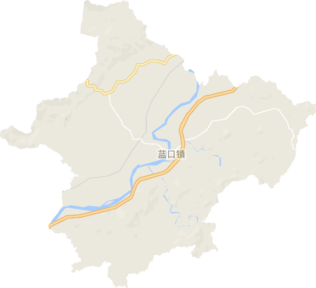 藍口鎮電子地圖
