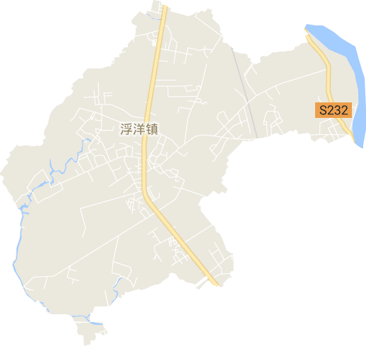 浮洋鎮電子地圖