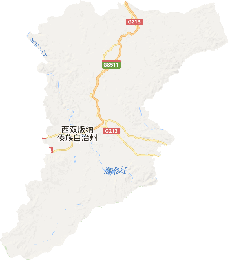 景洪市電子地圖
