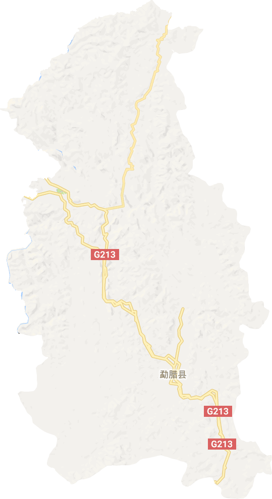 勐臘縣電子地圖
