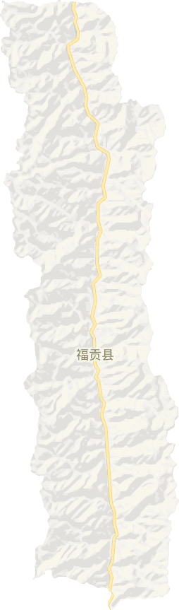 福貢縣電子地圖