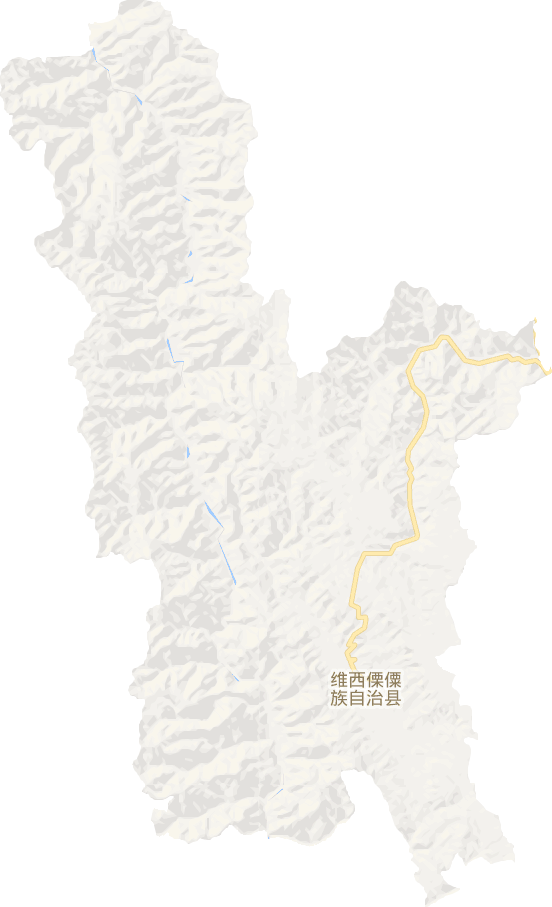 維西傈僳族自治縣電子地圖