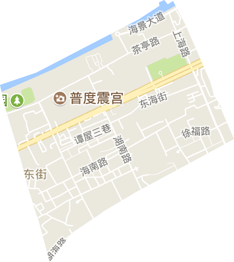 東街街道電子地圖