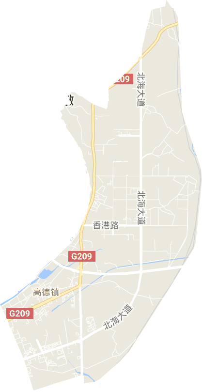 高德街道電子地圖