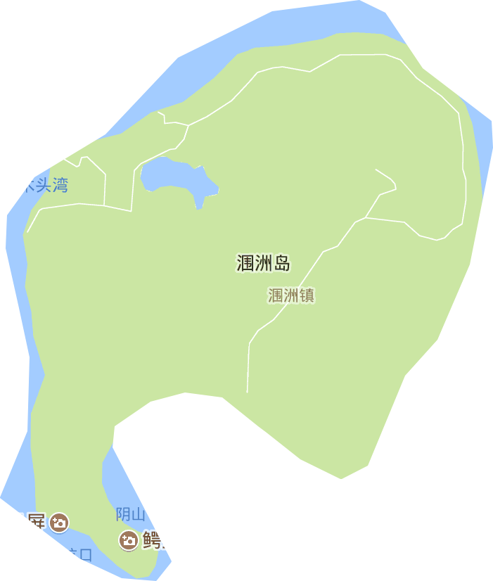 潿洲鎮電子地圖