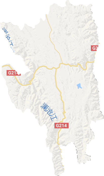 芒康縣電子地圖
