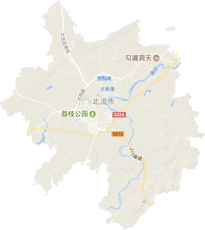 北流鎮電子地圖