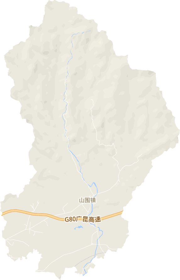 山圍鎮(zhèn)電子地圖