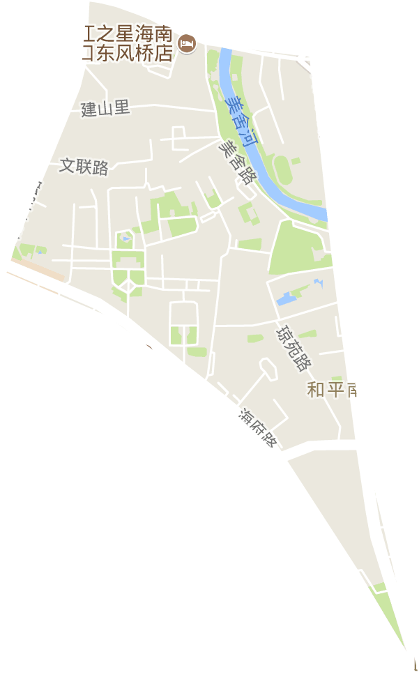 和平南街道電子地圖