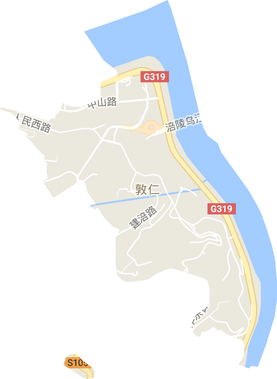 敦仁街道電子地圖