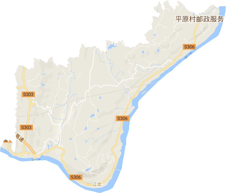江北街道電子地圖