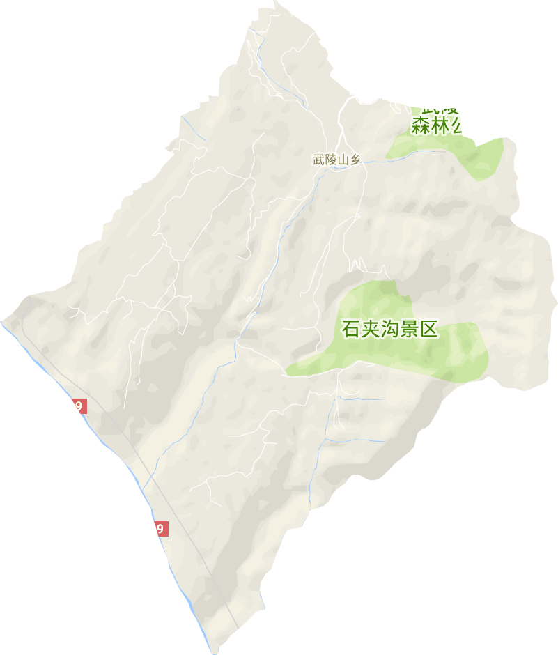 武陵山鄉電子地圖