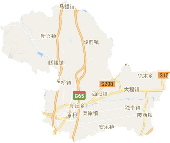 三原縣電子地圖