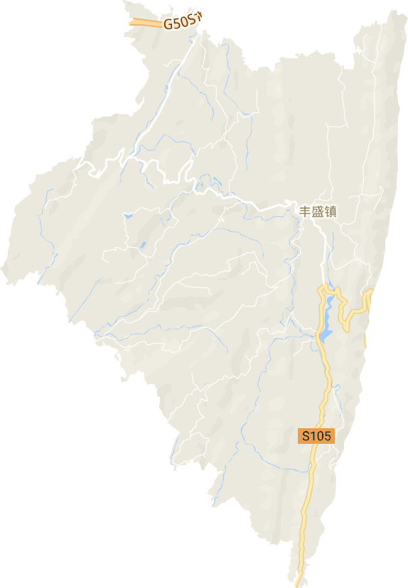 豐盛鎮電子地圖