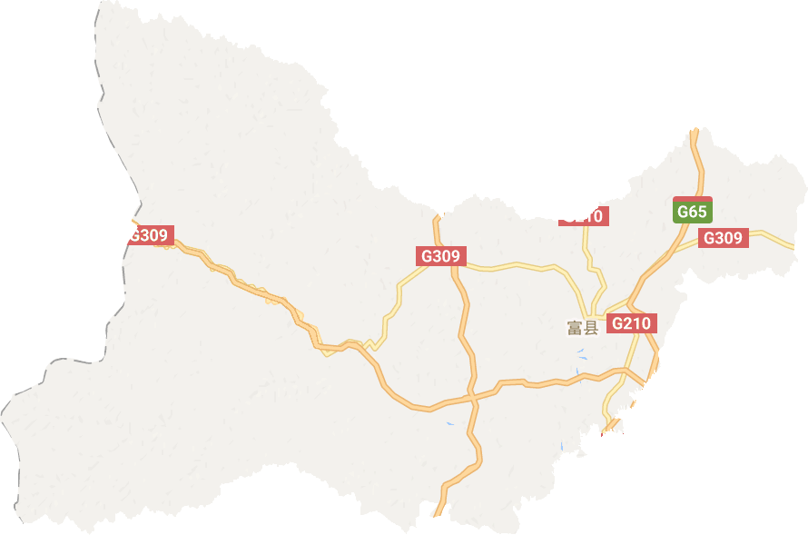 富縣電子地圖