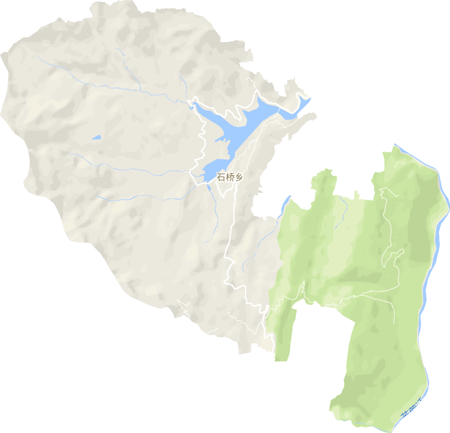 石橋苗族土家族鄉電子地圖
