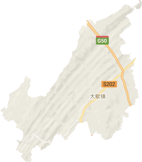 大歇鎮電子地圖
