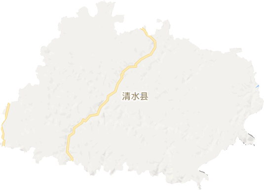 清水縣電子地圖