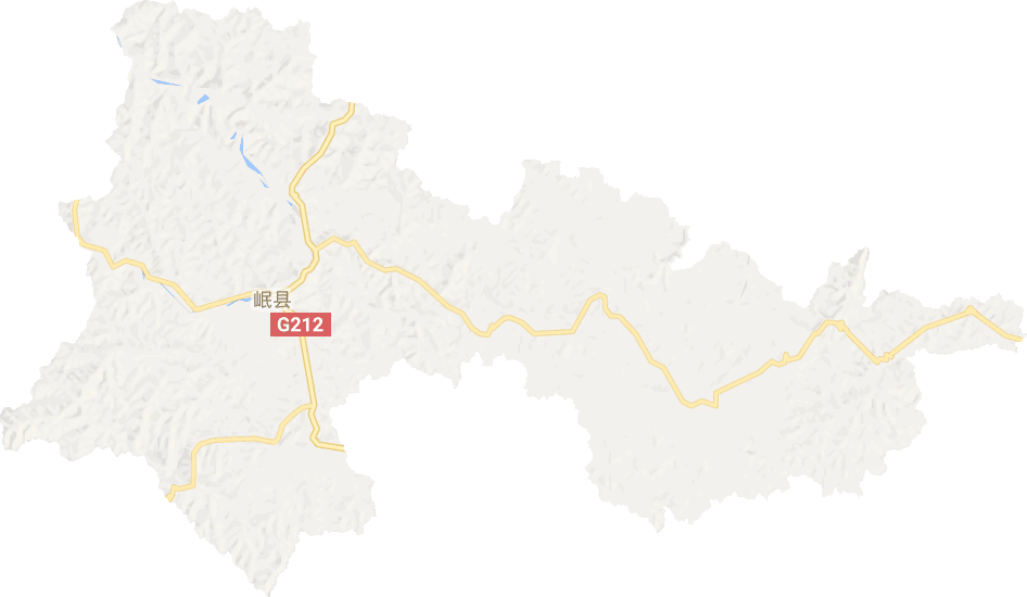 岷縣電子地圖