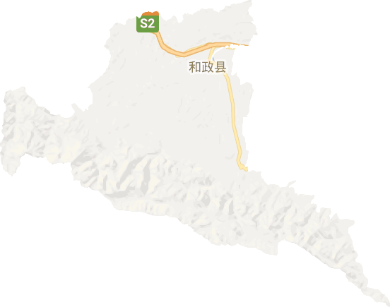 和政縣電子地圖