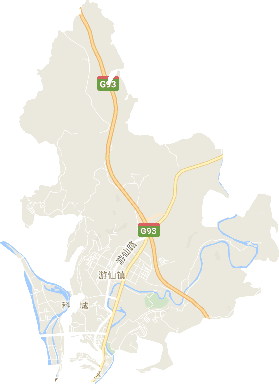 游仙鎮(zhèn)電子地圖