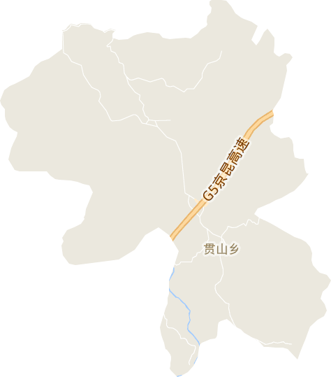 貫山鄉電子地圖