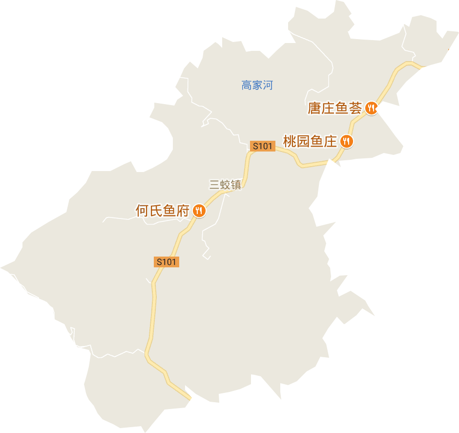 三蛟鎮電子地圖