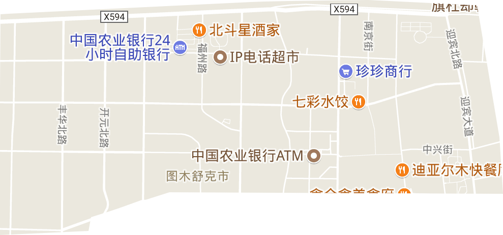 齊干卻勒街道電子地圖