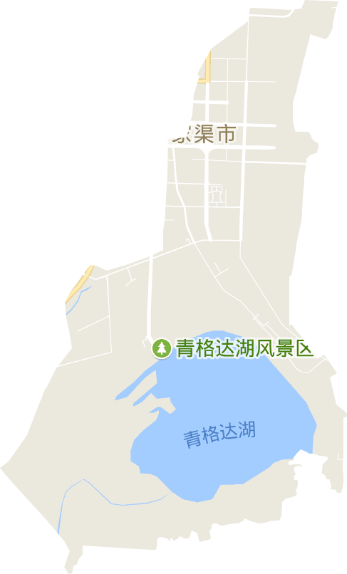 人民路街道電子地圖