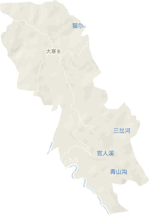 大寨鄉電子地圖