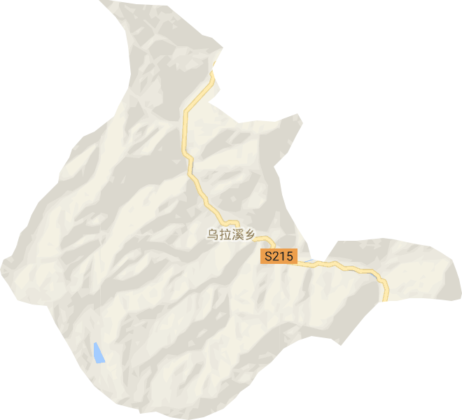 烏拉溪鄉電子地圖