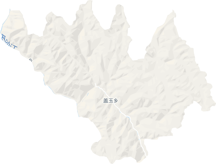 蓋玉鄉電子地圖