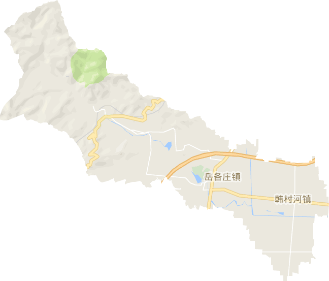 韓村河鎮電子地圖