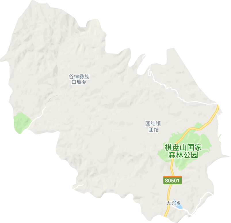 團結街道電子地圖