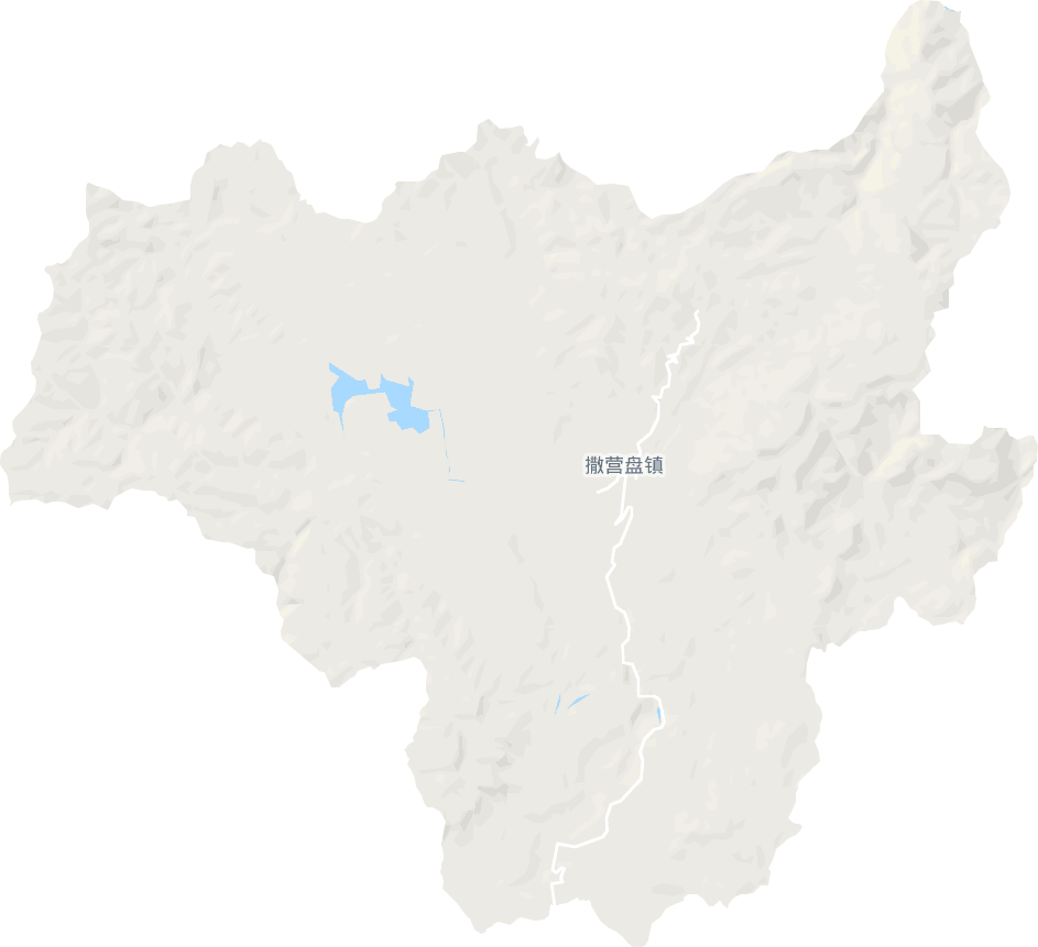 撒營盤鎮電子地圖