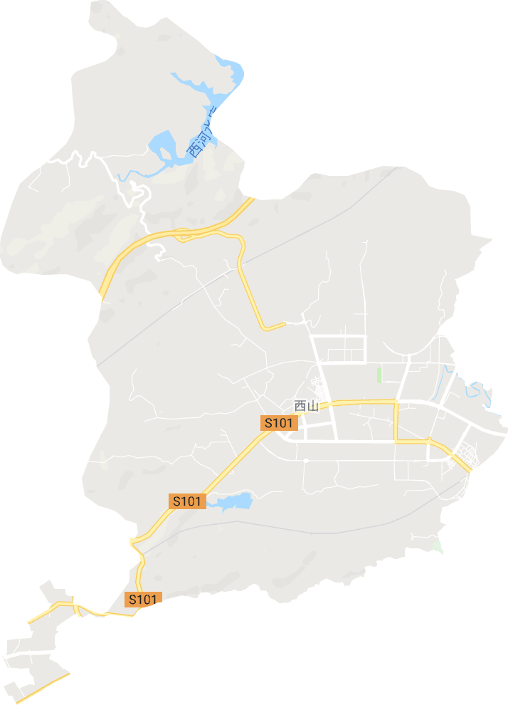 西城街道電子地圖