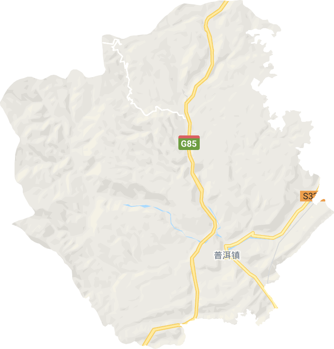 普洱鎮電子地圖